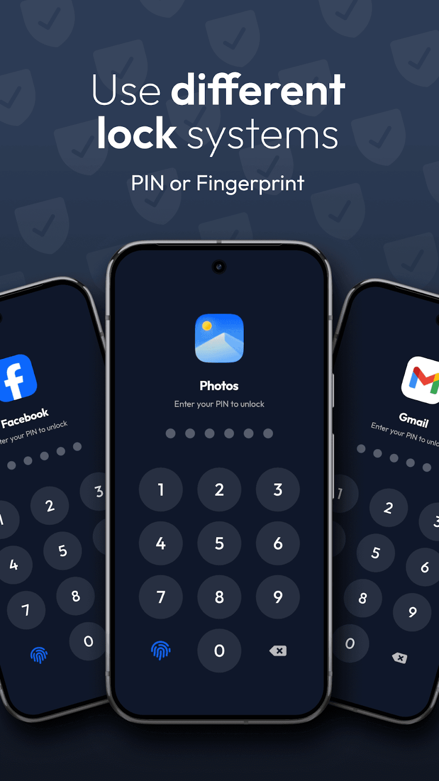 AppLock on Android, screenshot 4 of 5 from the Google Play listing